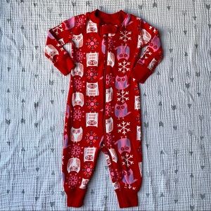 Hanna Baby Zip Sleeper In Organic Cotton. 6-12 mo